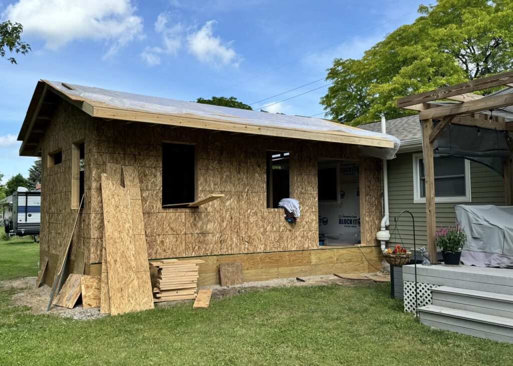 Roof covered